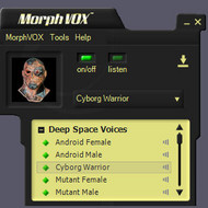 Deep Space Voices Add-on For MorphVOX screenshot